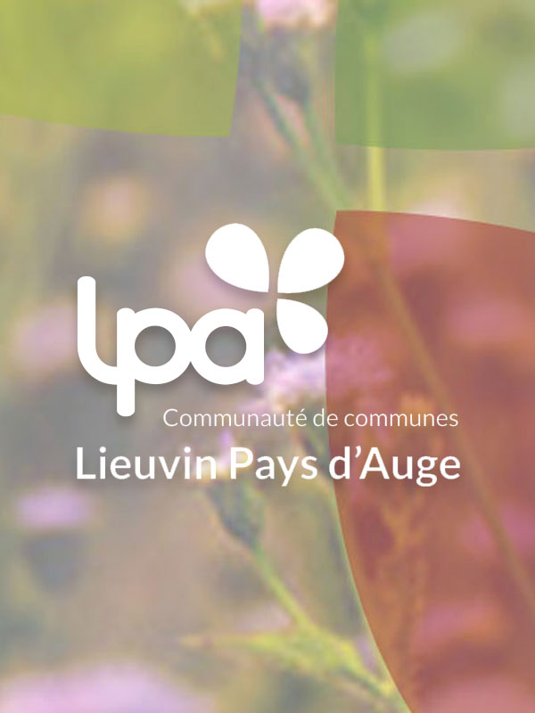 Site internet Communauté de Communes Lieuvin Pays d’Auge 