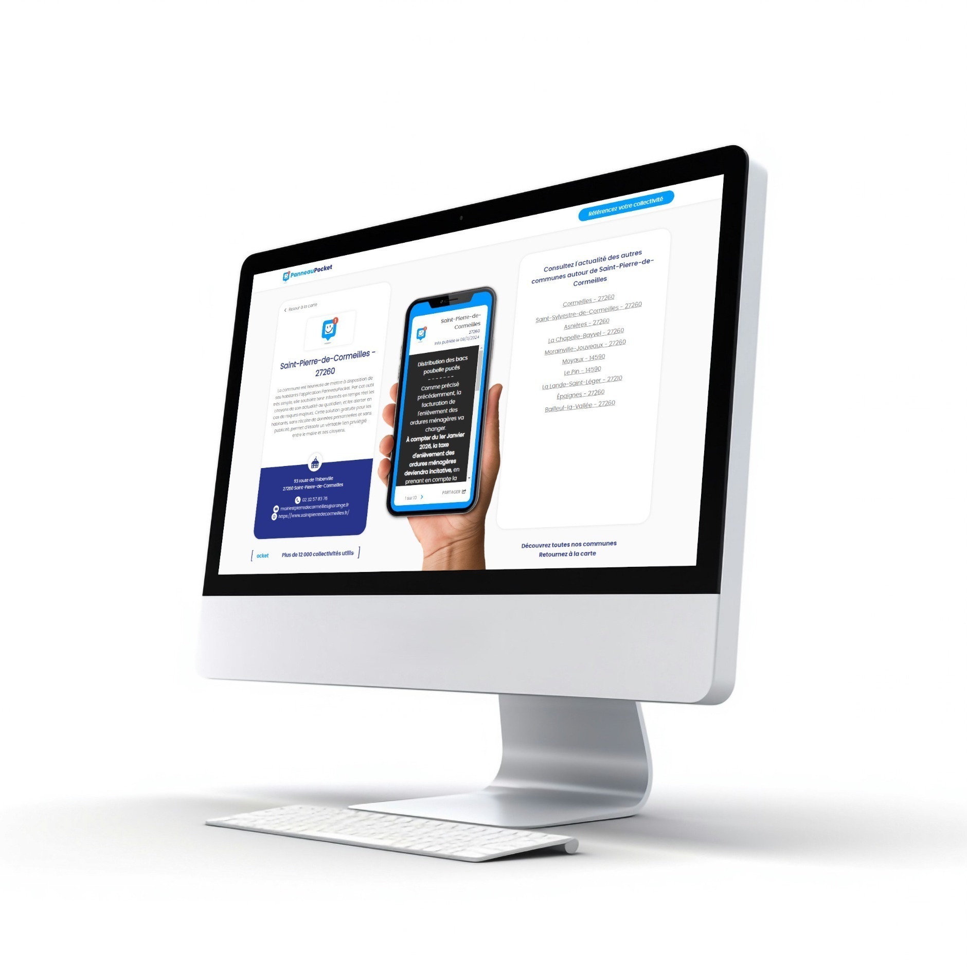 Fond mobile Partenariat avec l’application PanneauPocket