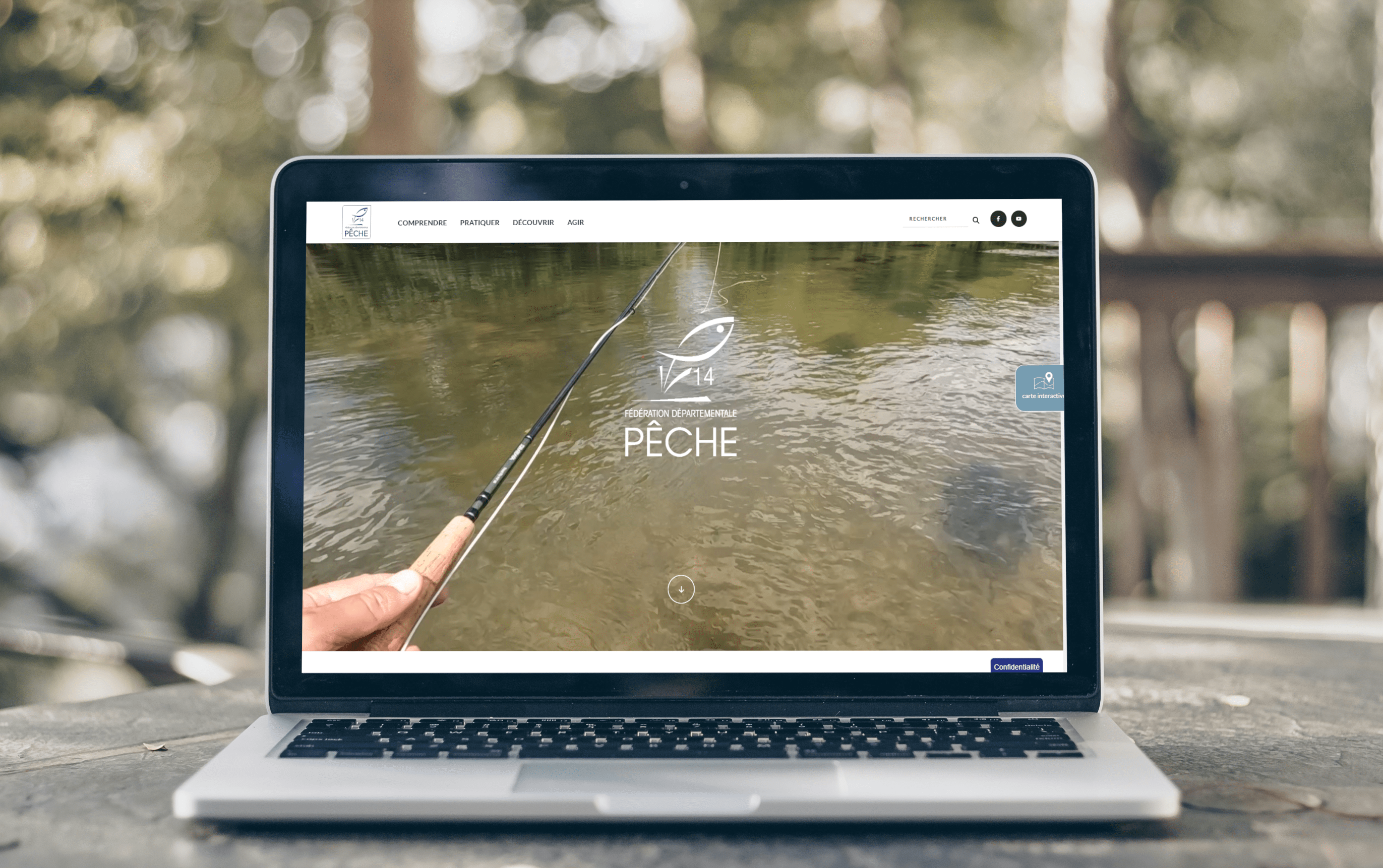 Fond mobile Fédération Départementale de Pêche du Calvados